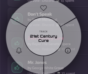 Track radial